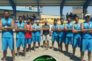 اصفهان قهرمان هندبال ساحلی کشور