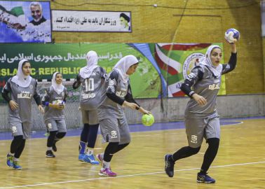 6 دختر اصفهانی در اردوی آمادگی تیم ملی هندبال جوانان ایران