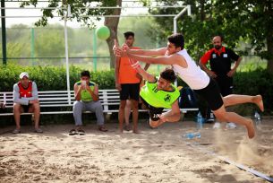 نتایج مسابقات هندبال ساحلی در روز دوم