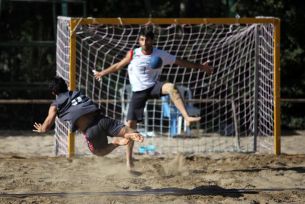شکست تیم ملی نوجوانان هندبال ساحلی ایران مقابل چین تایپه