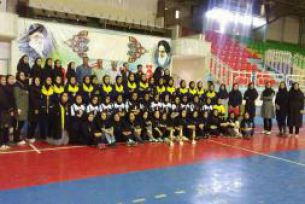 دختران سپاهانی قهرمان هندبال نونهالان منطقه 5 کشور