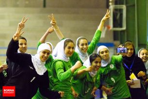 ذوب آهن پیروز دربی هندبال بانوان ایران+تصاویر