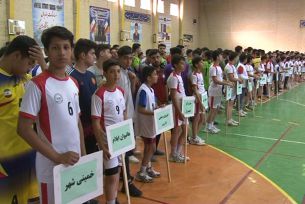 پایان مسابقات هندبال نوجوانان کشور در خمینی شهر