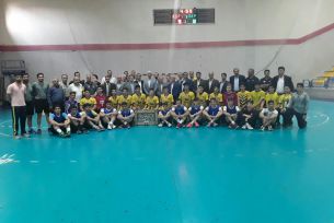 وزیر ورزش و جوانان عراق در جمع هندبالی ها