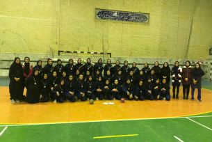 مسابقات هندبال مدارس خمینی شهر ( متوسطه اول دختران )