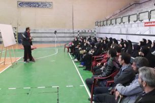 کارگاه آموزشی هندبال ۳*۳ در شهرستان خمینی شهر