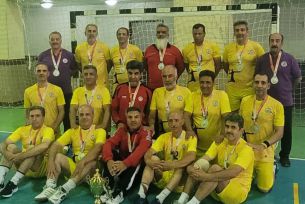 نایب قهرمانی اصفهان در هندبال پیشکسوتان کشور