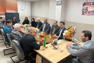 بازدید سیدمهدی صدری از هیات هندبال استان اصفهان