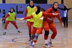 اردوی تیم ملی هندبال دختران ایران در اصفهان