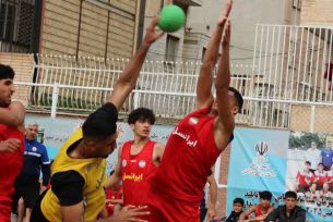 دیدار تدارکاتی تیمهای هندبال ساحلی نوجوانان و بزرگسالان+تصاویر