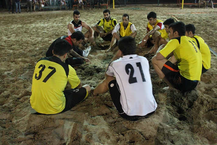 حواشی شب پایانی مسابقات هندبال ساحلی امیدهای استان اصفهان