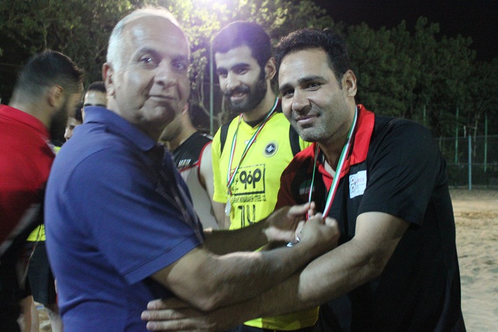 حواشی شب پایانی مسابقات هندبال ساحلی امیدهای استان اصفهان
