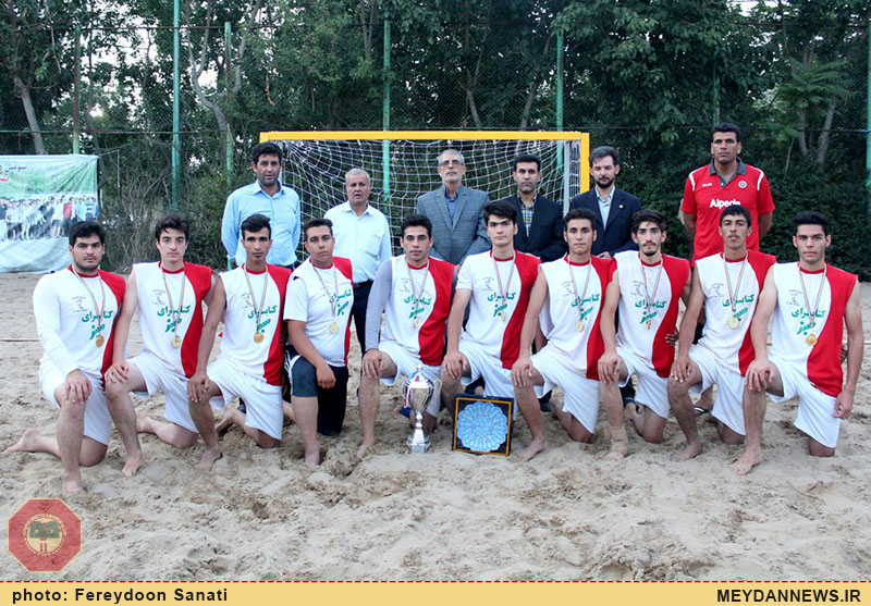 مسابقات هندبال ساحلی امیدهای کشور/گزارش تصویری/