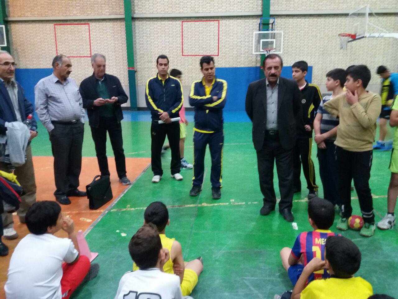 استعدادیابی بزرگ هندبال در آموزش و پرورش اصفهان
