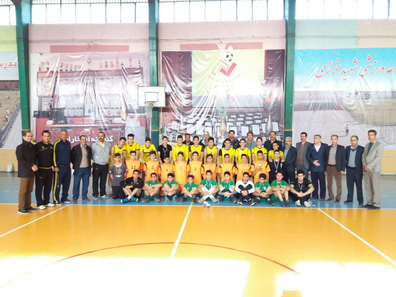برگزاری هندبال مقطع دبیرستان شهر اصفهان