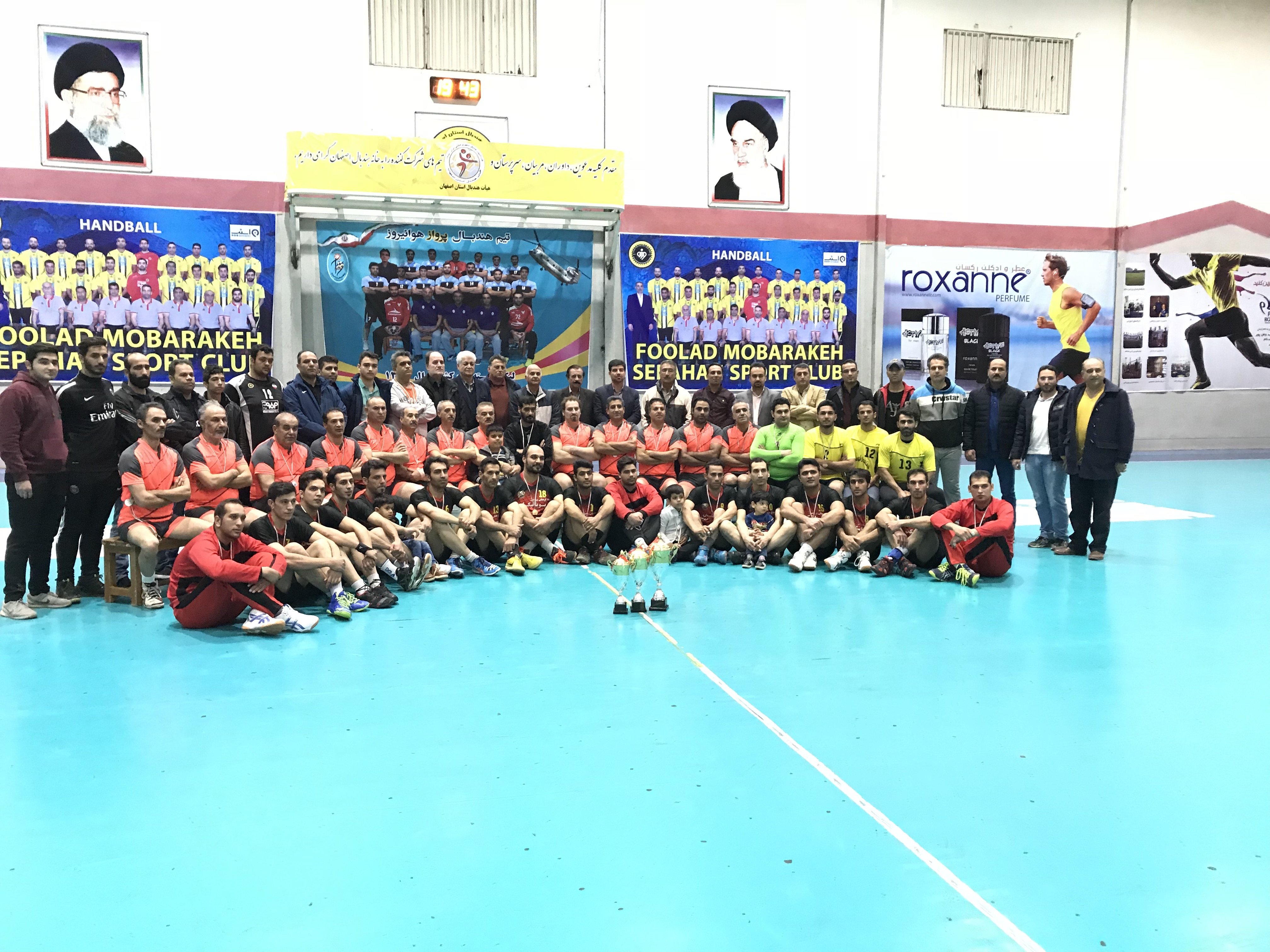 قهرمانی گز در هندبال زیر گروه لیگ بزرگسالان استان اصفهان