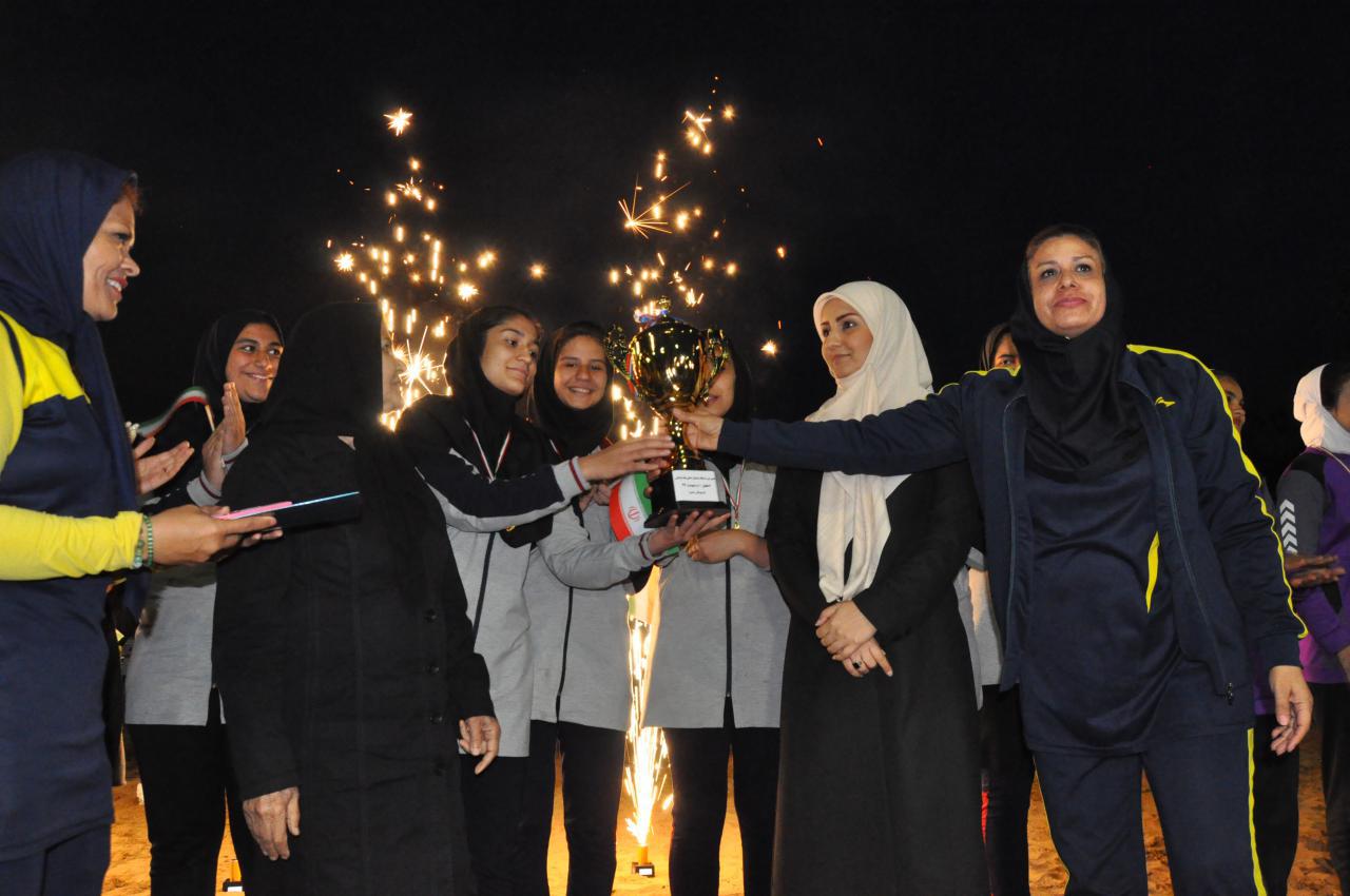 مراسم اختتامیه هندبال ساحلی نکوداشت اصفهان