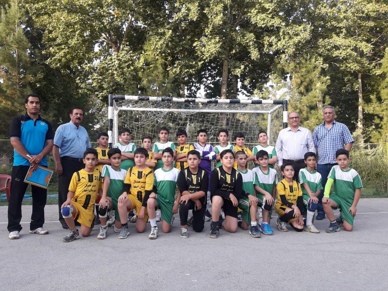 پایان مسابقات مینی هندبال پسران استان اصفهان