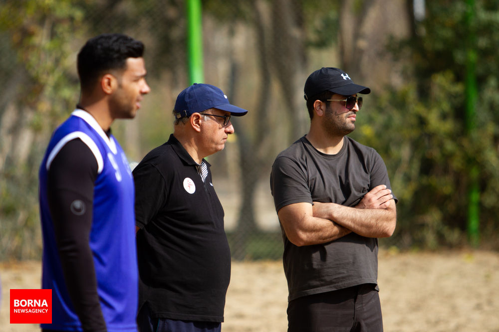 تصاویراردوی تیم ملی هندبال ساحلی ایران به میزبانی اصفهان