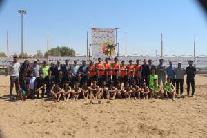 اصفهان قهرمان مسابقات هندبال ساحلی کشور