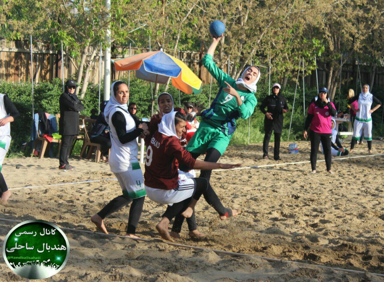 نتايج روز نخست مسابقات هندبال ساحلي نكوداشت اصفهان