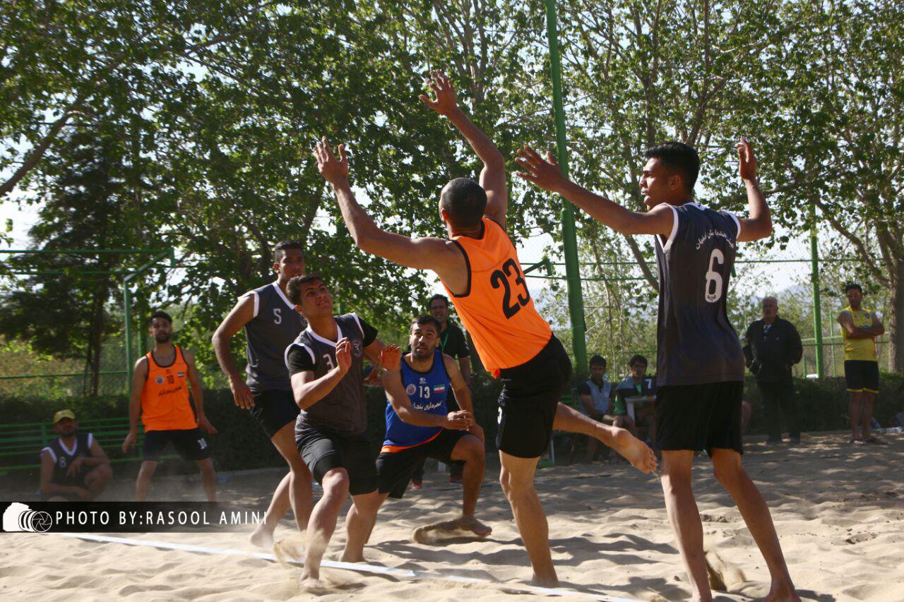 نتايج روز دوم مسابقات هندبال ساحلي نكوداشت اصفهان