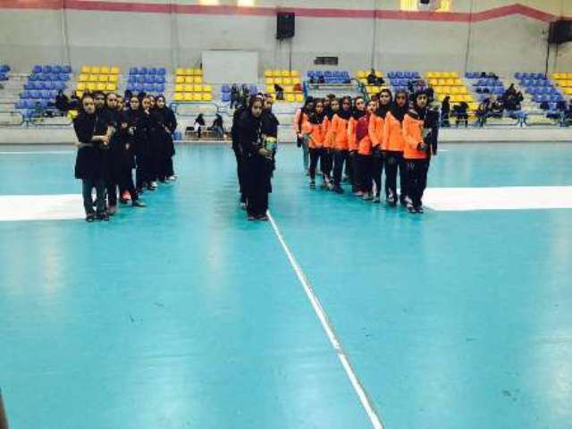 مسابقات هندبال دختران استان اصفهان به مناسبت هفته خبری ورزش همگانی