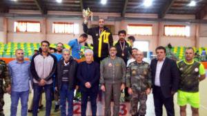 کسب عنوان قهرمانی هندبال نیروی زمینی در ایران