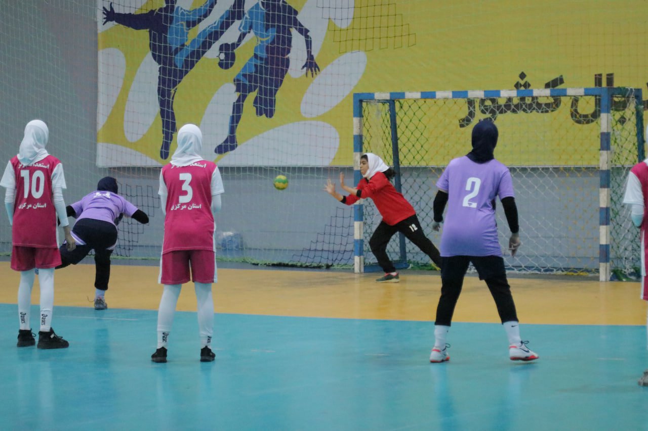 نتایج روز دوم هندبال دختران در اصفهان + برنامه مسابقات روز سوم