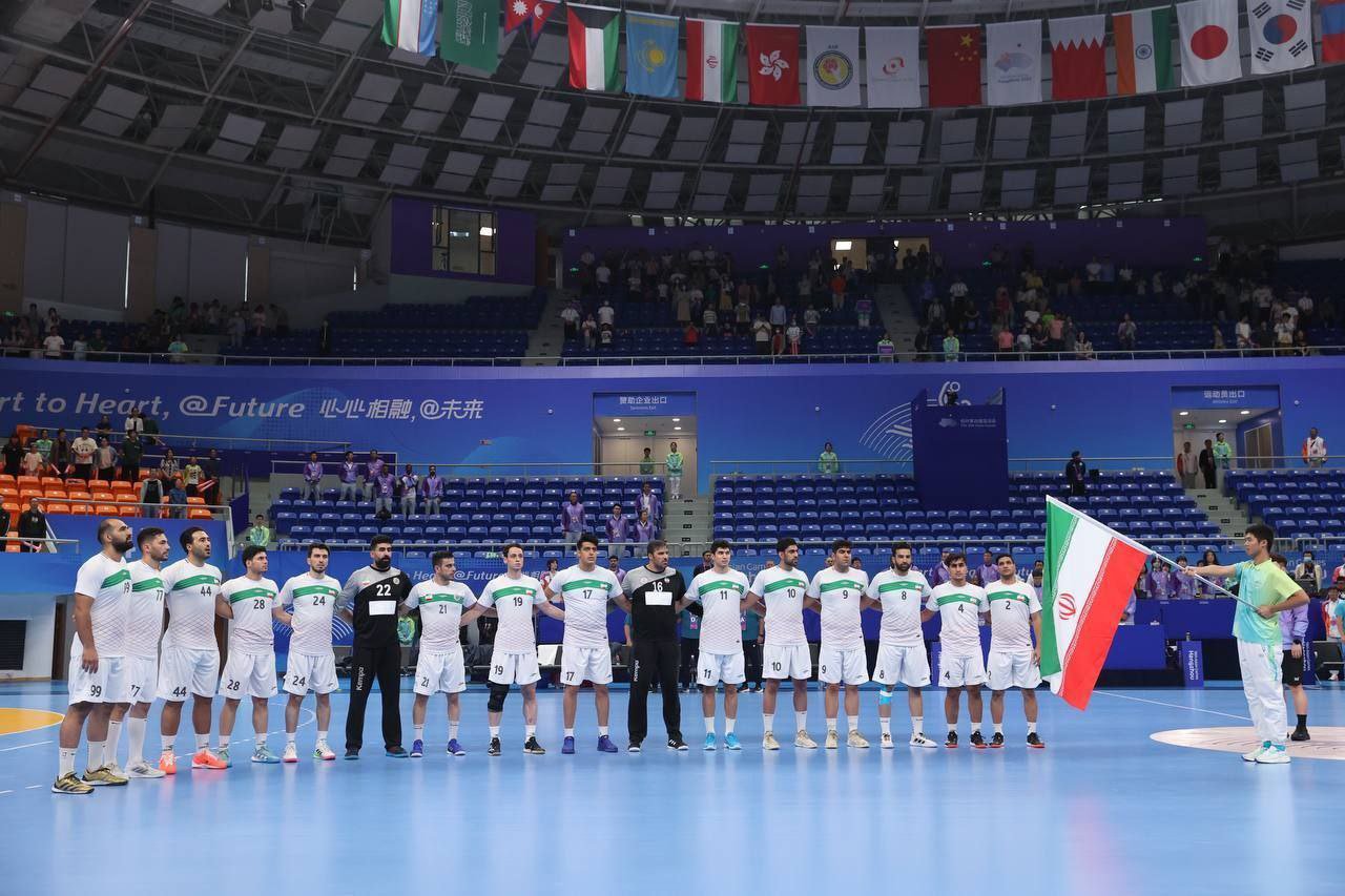 پیروزی هندبال ایران با حضور بازیکنان اصفهانی